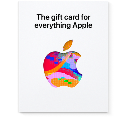 Apple Gift Card - App Store, iTunes, iPhone, iPad, AirPods, MacBook, accessories and more (eGift)